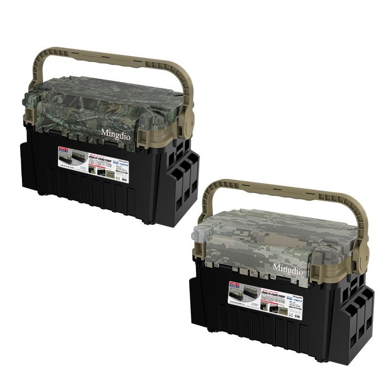 A restricted version of a 7077 multi-purpose double-gauge fishing box with a suit